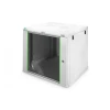 Digitus zidni kabinet 12U 638 600x600 siv sestavljen DN-19 12U-6/6-EC