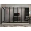 Hanah Home ormar sa reflektujućim staklom Nisa 20663, 315 cm, peščar