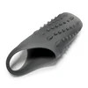 SuperLove Ultra Thin Liquid Silicone Open Penis Sleeve Dotted