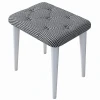 Lessentiel Maison Tabure 45x45x35cm, Crno-Belo