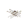 LED prigušiva prislonjen plafonski luster LED/90W/230V 3000-6500K + daljinski upravljač