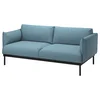 ÄPPLARYD Sofa dvosed, Gunnared svetloplava