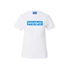 HUGO Majica Classic 50510772 Bela Slim Fit
