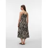 Vero Moda Poletna obleka Emilo 10340519 Bež Loose Fit