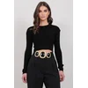 Trend Alacati Stili Ženska bluza Alc-X14924, Crna