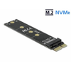 Delock PCI Express x1 na adapter M.2 Key M