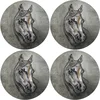 Bertoni Home Unisexs 4 Round Table Pads Set Lord