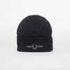 Kapa FRED PERRY Graphic FLP Beanie Navy/Silver Blue Universal