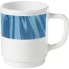 Bormioli Rocco skodelica z ročajem Careware 250 ml, modra (12 kos)