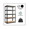 EPRO Metalna montažna polica Premium 180x100x40cm, metal-drvo, 875kg (5x175kg)