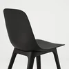 STRANDTORP / ODGER Sto i 4 stolice, bela/boja antracita, 150/205/260 cm