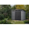 Keter Baštenska kućica Cortina 9x7, 279x218x226cm, Tamnosiva