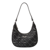 Zadig & Voltaire Torba za čez ramo črna/bela