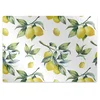 Decormat Podloga za stol parket Rumene limone 120x90 cm 15 cm