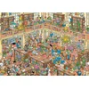 Jumbo - Puzzle Jan van Haasteren: Knjižnica XXL - 500 kosov