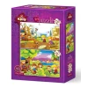 Art puzzle Sestavljanka Mali botaniki 35+60 kosov