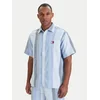 Tommy Jeans Srajca marine / svetlo modra / bela