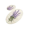 Lessentiel Maison Kupatilski otirač Lavender, 2 komada, Bež-ljubičasti
