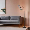 Aberto Design Podna lampa Badi 3, 170 cm, E27, IP20, Crna