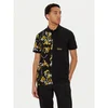 Versace Jeans Couture Polo majica 78GAG625 Črna Regular Fit
