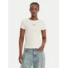 GUESS JEANS Majica rdeča/bela
