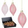 Kugla Za Jelku Staklena 12cm Roze