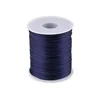 Satenast kabel O1 mm - temno moder