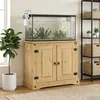 vidaXL Stojalo za akvarij Corona Rjava 81,5 x 37 x 73 cm