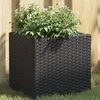 Vrtna sadilica crna 36 x 30 x 32 cm od poliratana