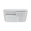 Eglo 75666 - LED plafonsko svetlo LEPRESO LED/19,5W/230V 38,5x38,5cm mat hrom