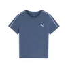 PUMA Heritage Slim Tee Women, Clothing, Dark Indigo, L