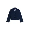 Tommy Jeans Suknjič DW0DW22910 Mornarsko modra Regular Fit