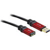 USB 3.0 priključni kabel [1x USB 3.0 - 1x USB 3.0 ] 5 m rdeče, pozlačeni konektorji
