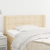 Uzglavlje s ušima krem 83x16x78/88 cm od tkanine