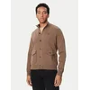 Aeronautica Militare Pletena jopica 262MA1663UL00950 Svetlo rjava Regular Fit