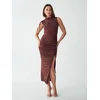 BWLDR Obleka ETERNITY DRESS rjava