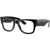 Ray-Ban RX0840V 2000 ONE SIZE (51) Črna/Kristalna