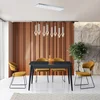 Hanah Home Trpezarijski sto Lotus-1122, 130x75x80 cm, Sivi