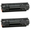 EZPRINT toner za HP CB435A (črna), dvojno pakiranje