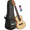 CASCHA Concert Ukulele Spruce Solid Top Lefthand incl.bag HH-2151L