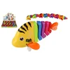 Teddies Riba/ribica na ključu iz plastike 11cm - mešanica barv