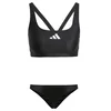 ADIDAS PERFORMANCE Športne bikini črna/bela