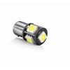M-LINE žarnica LED 12V R5W BA15S 5xSMD 5050, CANBUS, bela, par