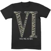 You Me At Six Camo VI Black L Majica