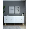 HANAH HOME Komoda Mono KB150 Bohem Sapphire Oak White