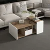 Hanah Home klub sto Viya 20456, 94,3 cm, beli / Rahle