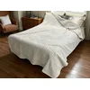 Ćebe Merinos 220x160cm A6 List Bež boja ( VLK000394-A6bezlist )