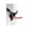 Pipedream King Cock Strap-On Set 7 Anatomical Model Harness - Flesh KIC001A