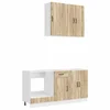 Kuhinjska jedinica LUCCA 5 pcs Hrast sonoma Konstruirano drvo
