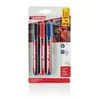 Marker permanentni 1,5-3mm okrugli vrh Edding 300/3boje blister 2+1 gratis